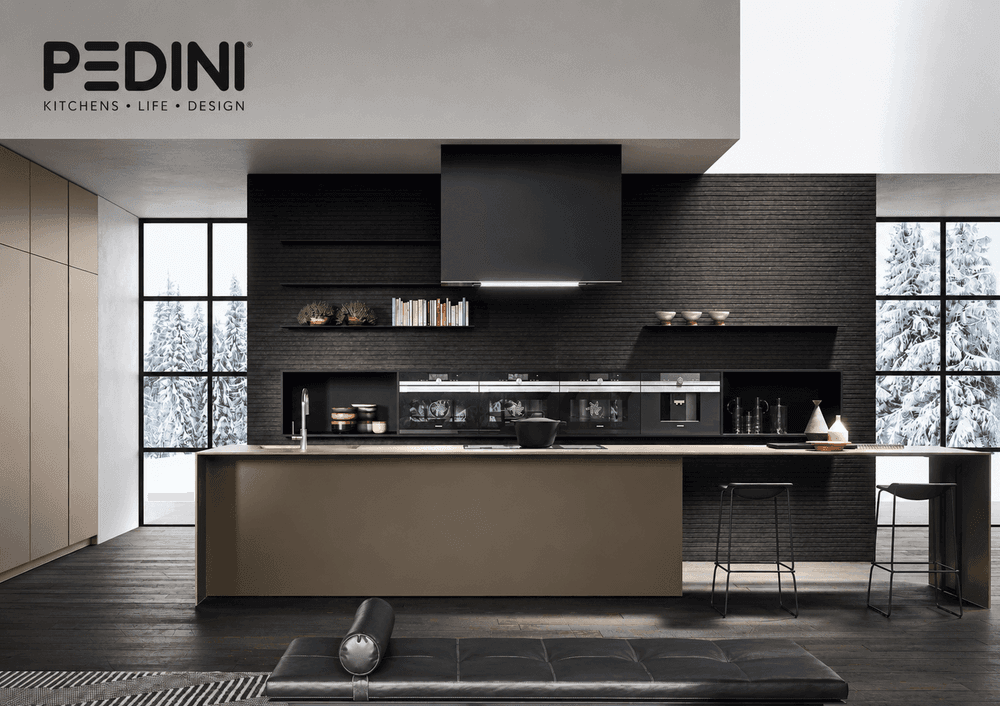 Pedini combines Italian craftsmanship, architectural precision, and contemporary design to create kitchens tailored for modern luxury living.