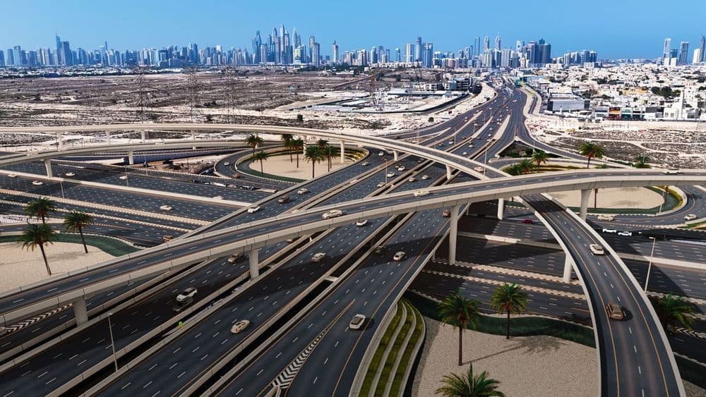 Phase I of the Hessa Street Development, which includes completed bridges, upgraded intersections and dedicated cycling tracks, is scheduled to open in April.