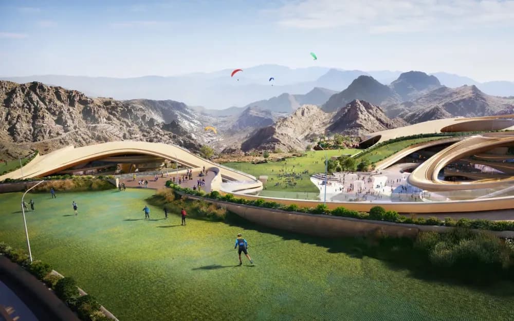 NEOM’s Futuristic Desert Ski Resort