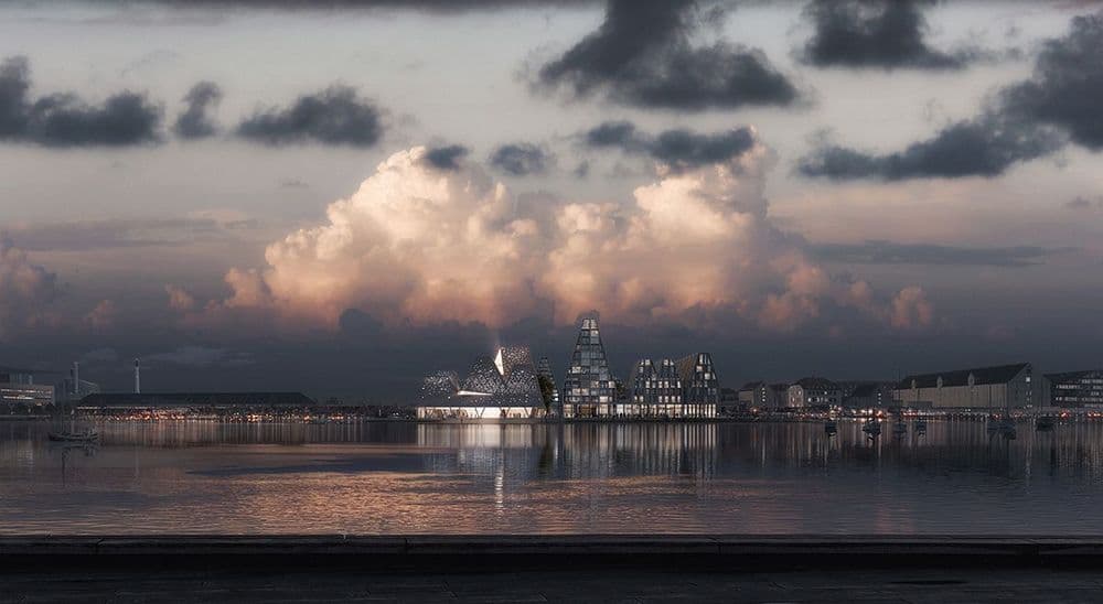 Waterfront Culture Center by Kengo Kuma