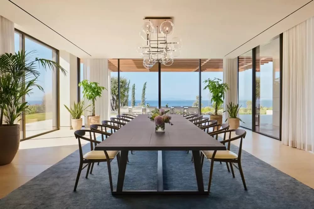 The masterplan uses terraced architecture, green roofs and layered landscaping to integrate the development seamlessly into Bodrum’s coastal terrain. Image: Bulgari Resorts & Mansions