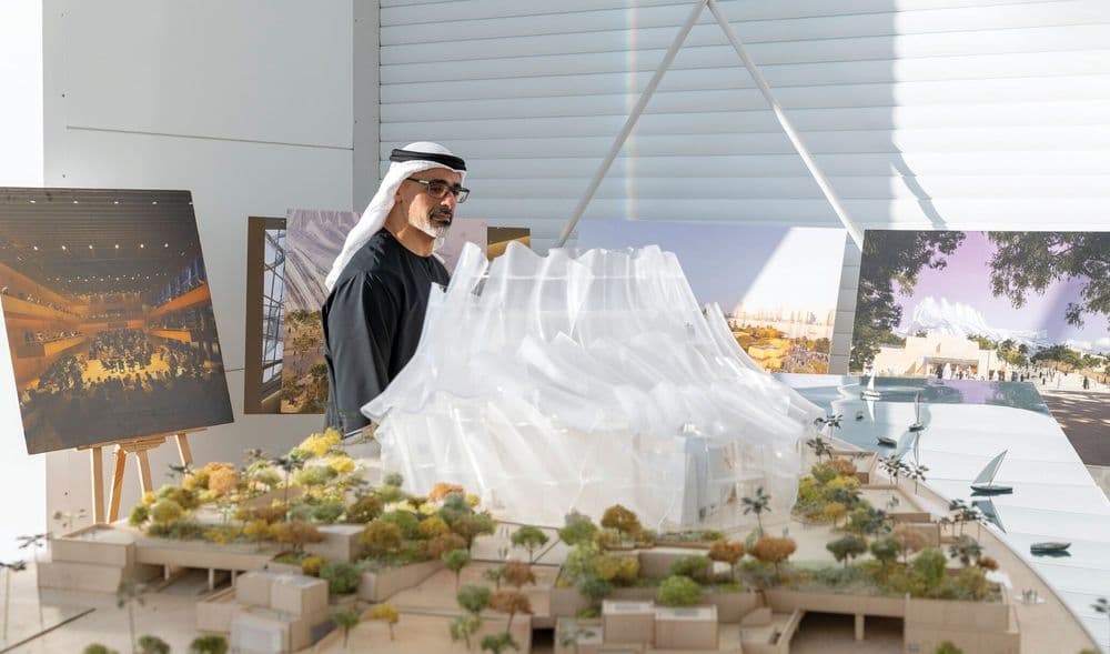 Sheikh Khaled bin Mohamed bin Zayed Al Nahyan, has witnessed the launch of the Dar al Funoon Abu Dhabi development project near Saadiyat Cultural District, Abu Dhabi.