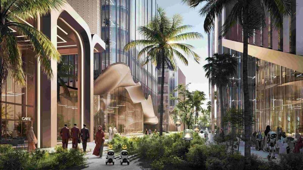 District 11 project comprises 11 buildings with 200 commercial units, including retail spaces, business management centers, meeting rooms, offices, restaurants, and cafes.