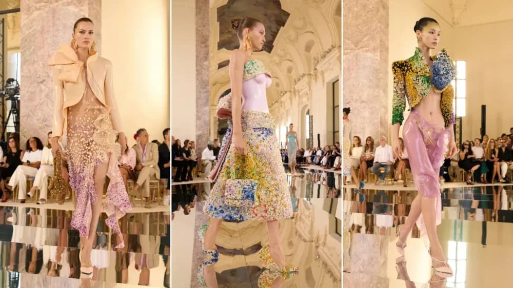 Schiaparelli Fall 2026 Haute Couture inspired by Gaudí’s architecture and organic forms.