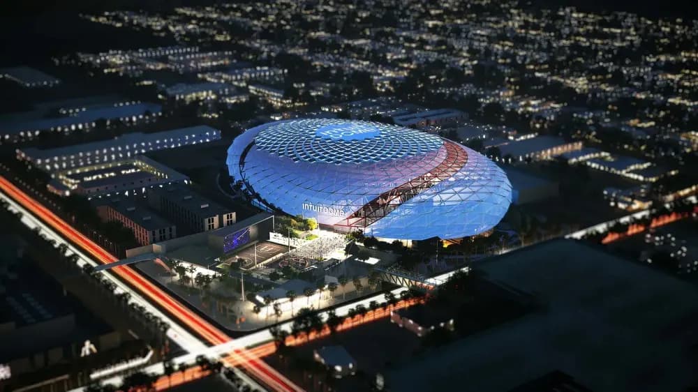 Powered entirely by solar energy and storage systems, the arena is the first fully electric venue in the NBA. 