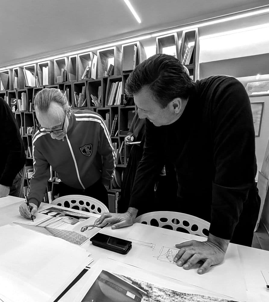 John Richmond and architect Marco Casamonti