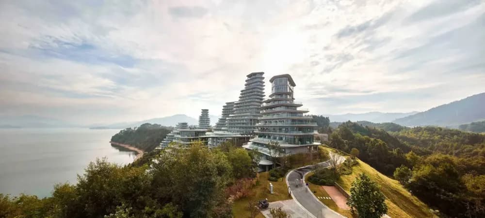 Huangshan Mountain Village in China