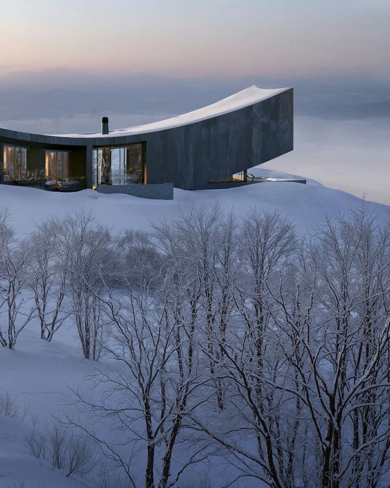 Snøhetta-Designed NOT A HOTEL RUSUTSU Ski Villa