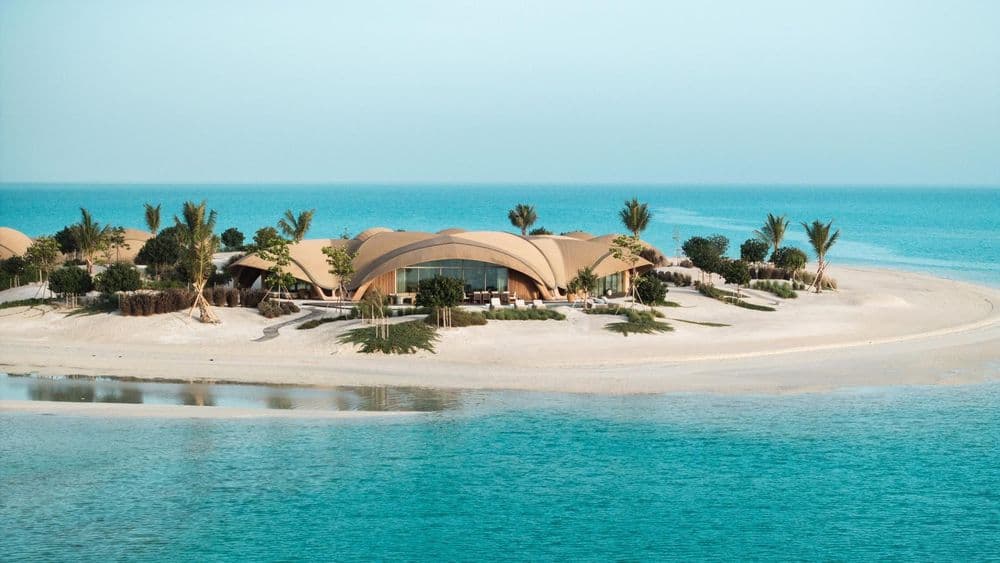 Nujuma, a Ritz-Carlton Reserve, forms part of Saudi Arabia’s Red Sea destination, offering private island living powered by renewable energy.