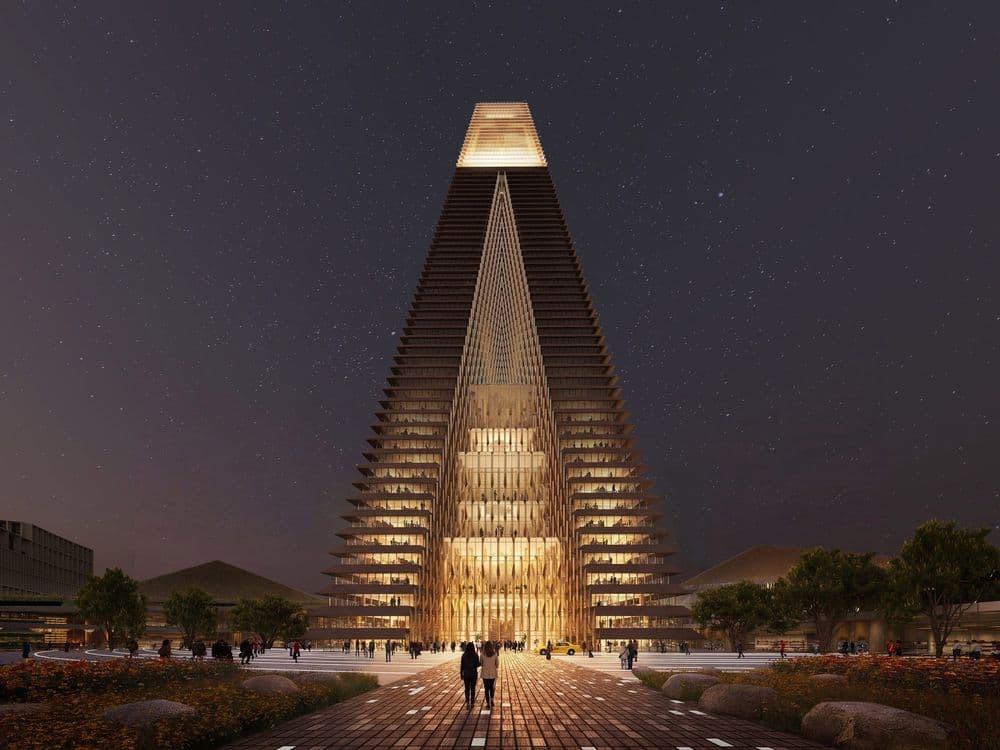 Once completed, the main tower will become the tallest structure in the region, marking a significant milestone in the urban development of southeastern Kazakhstan.