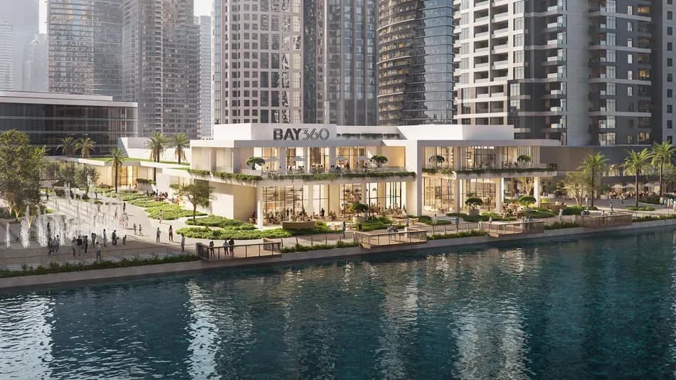 BAY360, a new mixed-use waterfront development planned for Jumeirah Lakes Towers in Dubai.