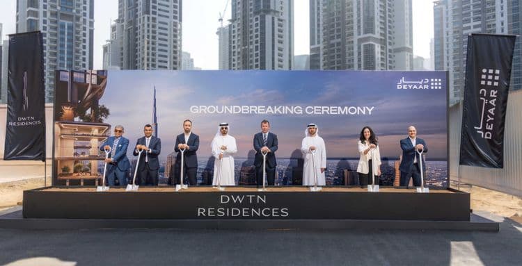 Deyaar Breaks Ground on DWTN Residences in Dubai