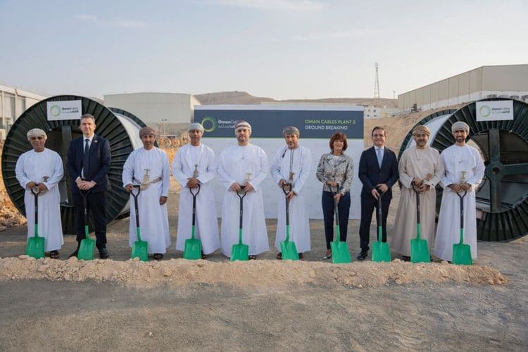 Oman Cables breaks ground on $26m third plant in Al Rusayl