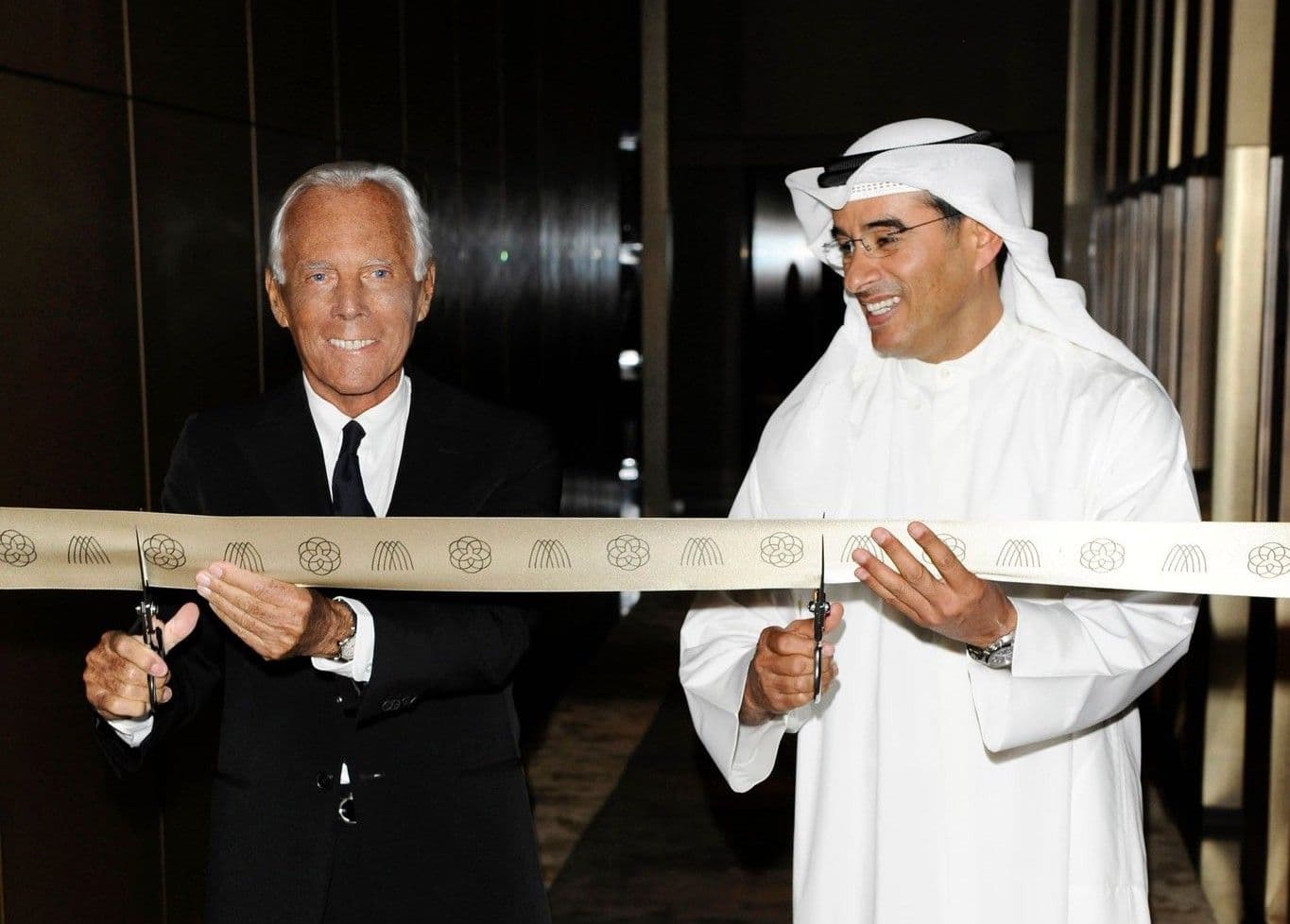 Mohamed Alabbar Pays Tribute to Giorgio Armani and Their Enduring Legacy