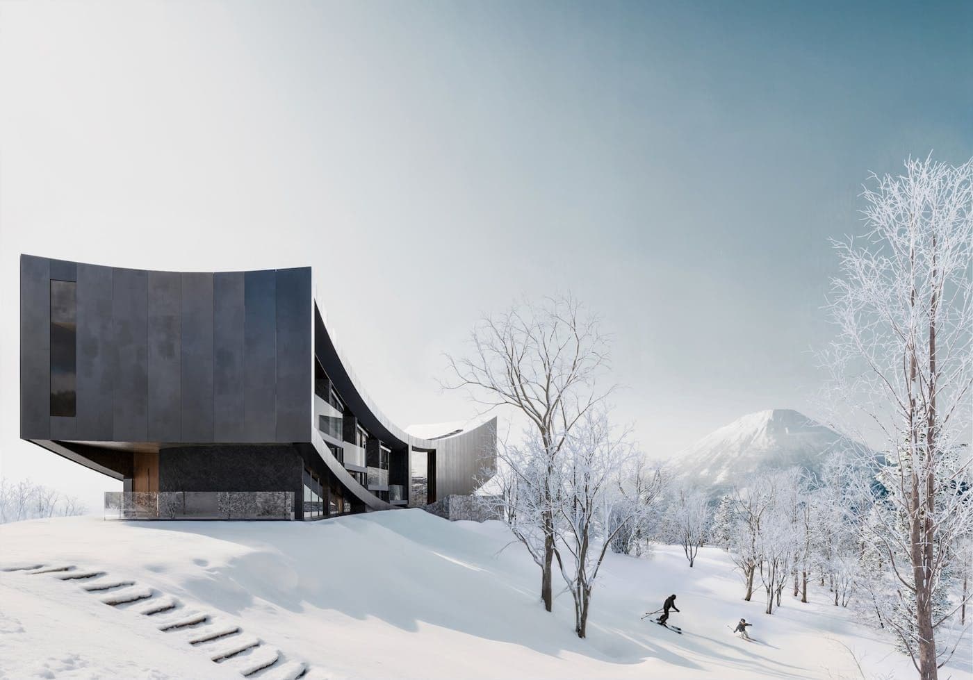 Snøhetta-Designed NOT A HOTEL RUSUTSU Ski Villa