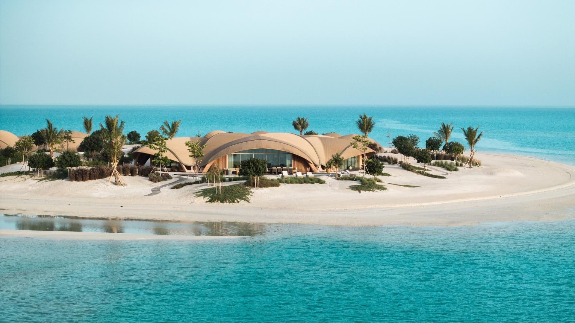 Nujuma, a Ritz-Carlton Reserve, forms part of Saudi Arabia’s Red Sea destination, offering private island living powered by renewable energy.