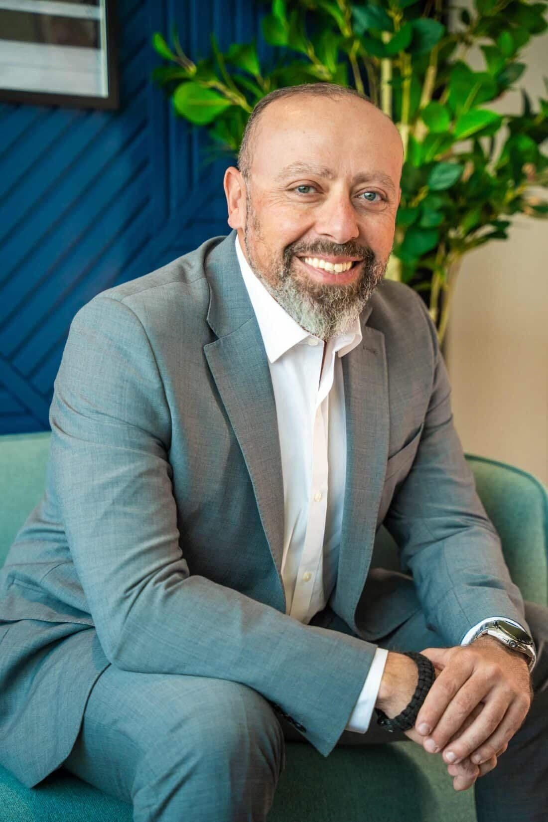 Portrait of Amir H. Greiss, Founder and CEO of SharpMinds Consulting Engineers
