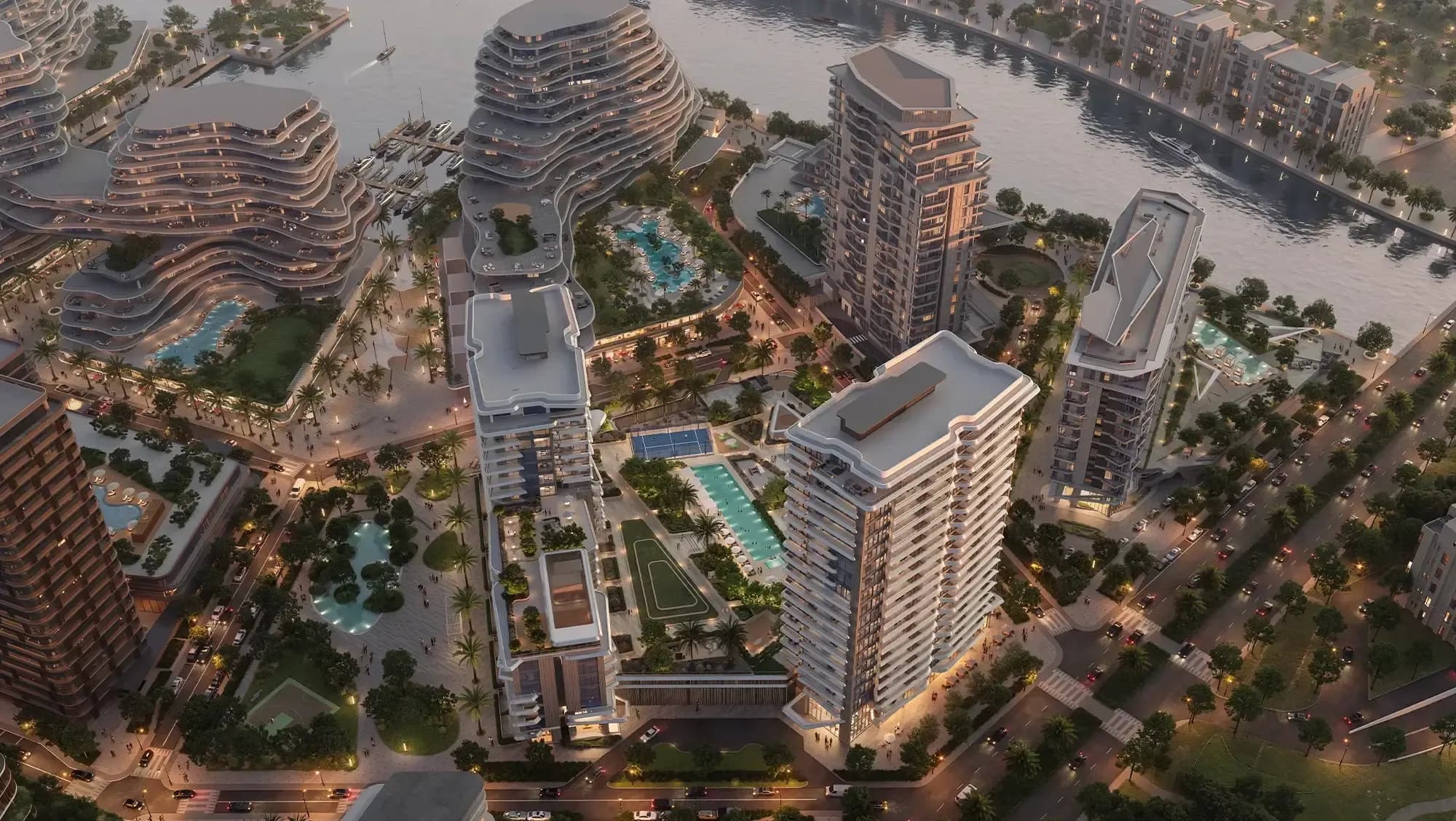 Solera apartment community in Downtown Mina District