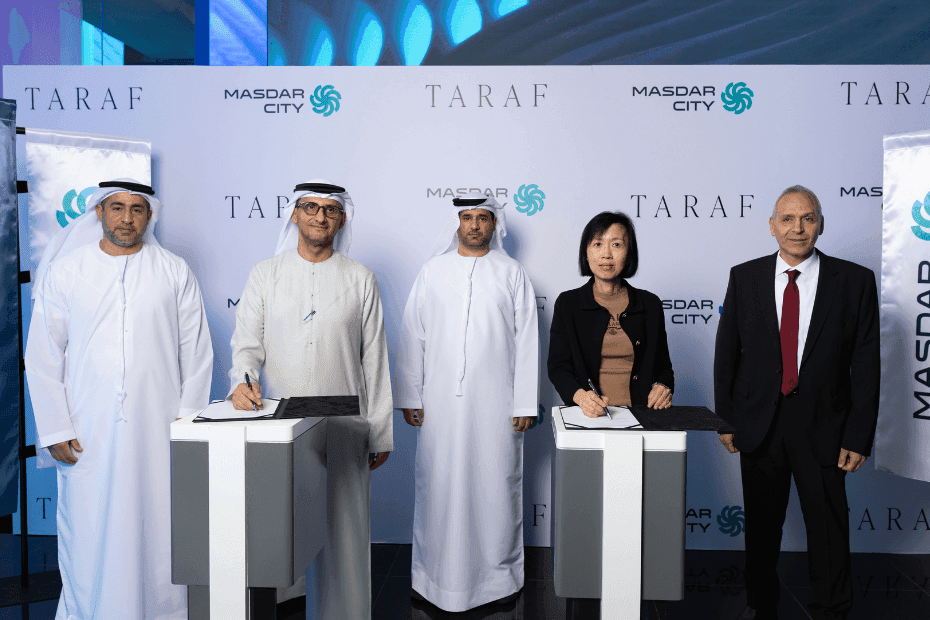 Taraf and Masdar City Partner to Deliver Over 1,000 Homes in Abu Dhabi