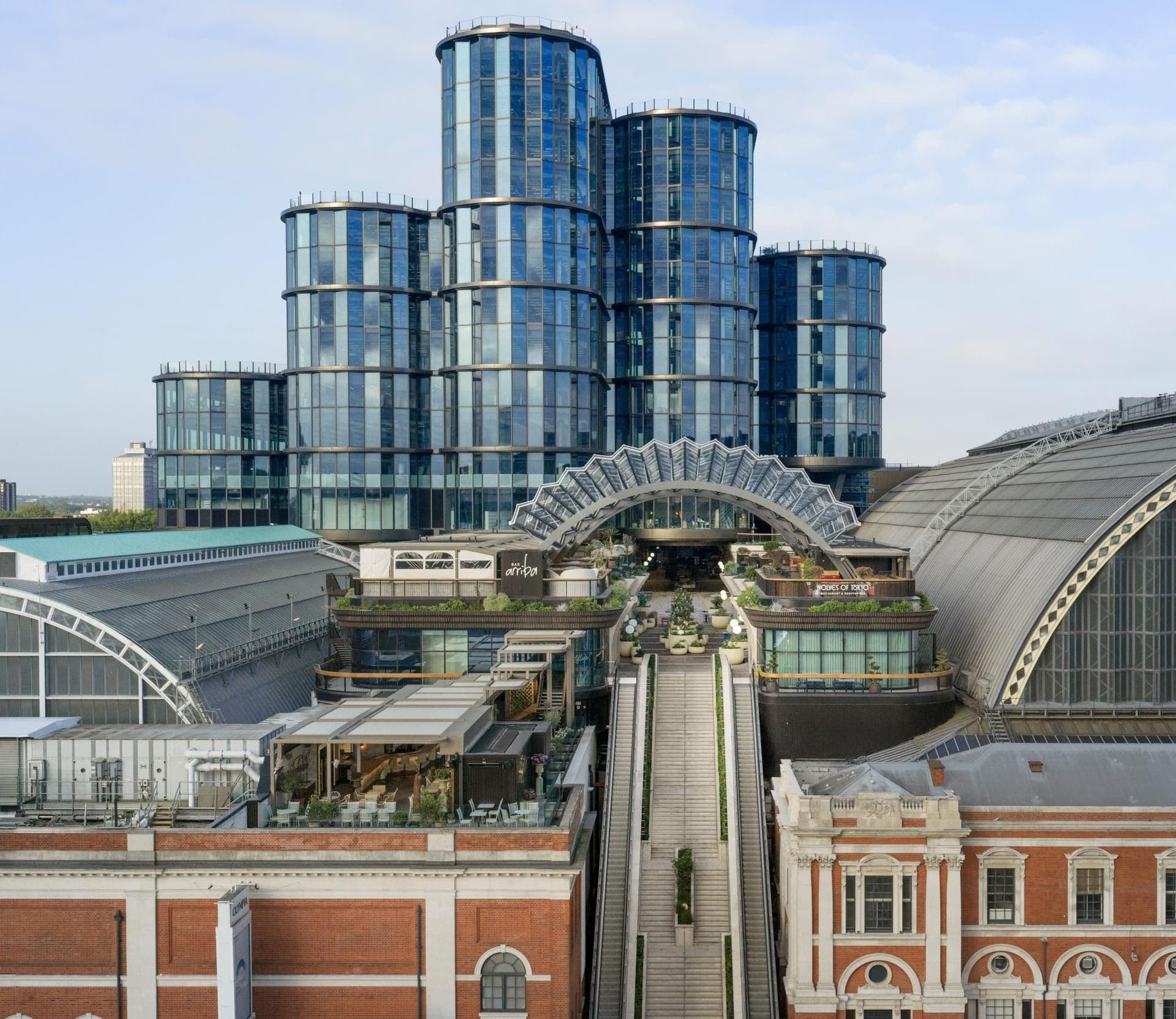 Olympia London will welcome new restaurants, entertainment venues, hotels and public spaces as part of its landmark transformation.
