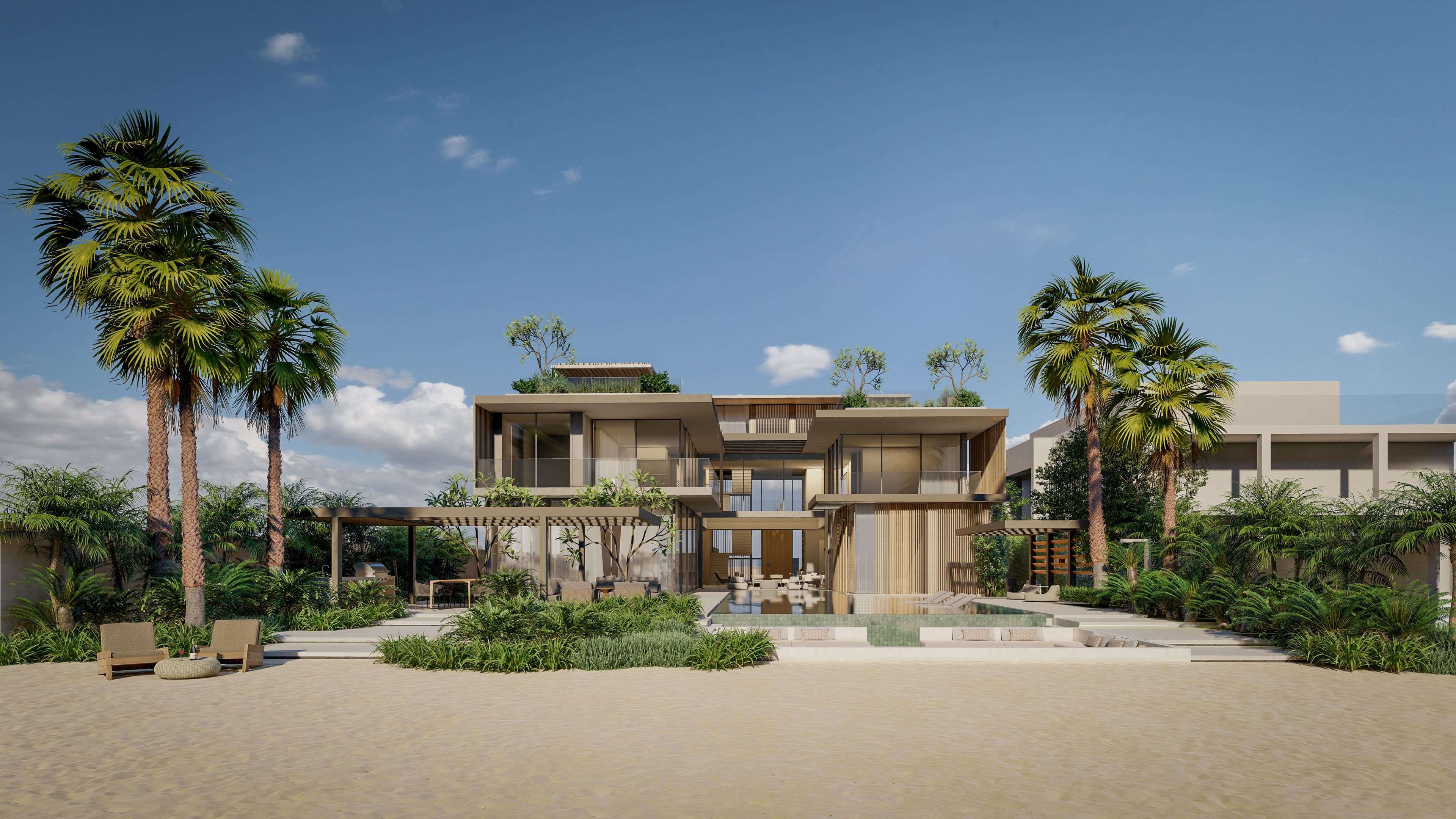 Villa on Jumeirah Bay Island