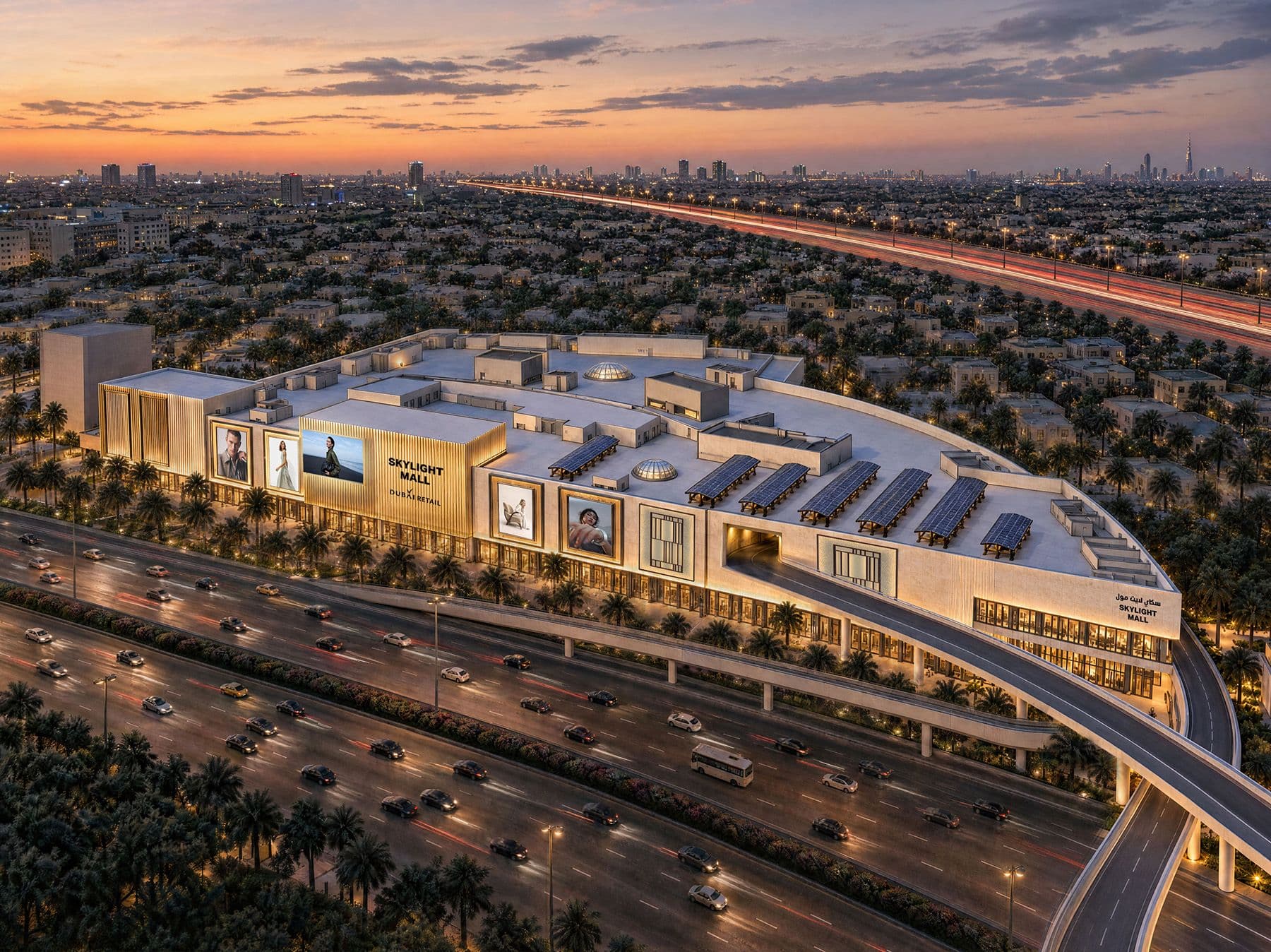 Skylight Mall, Dubai Retail’s new super-regional mall scheduled to open in 2027.