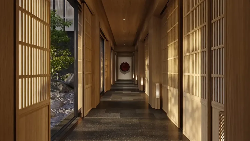 Capella Kyoto Hotel by Kengo Kuma & Associates draws on Kyoto’s machiya heritage through layered timber, filtered light and intimate spatial transitions.