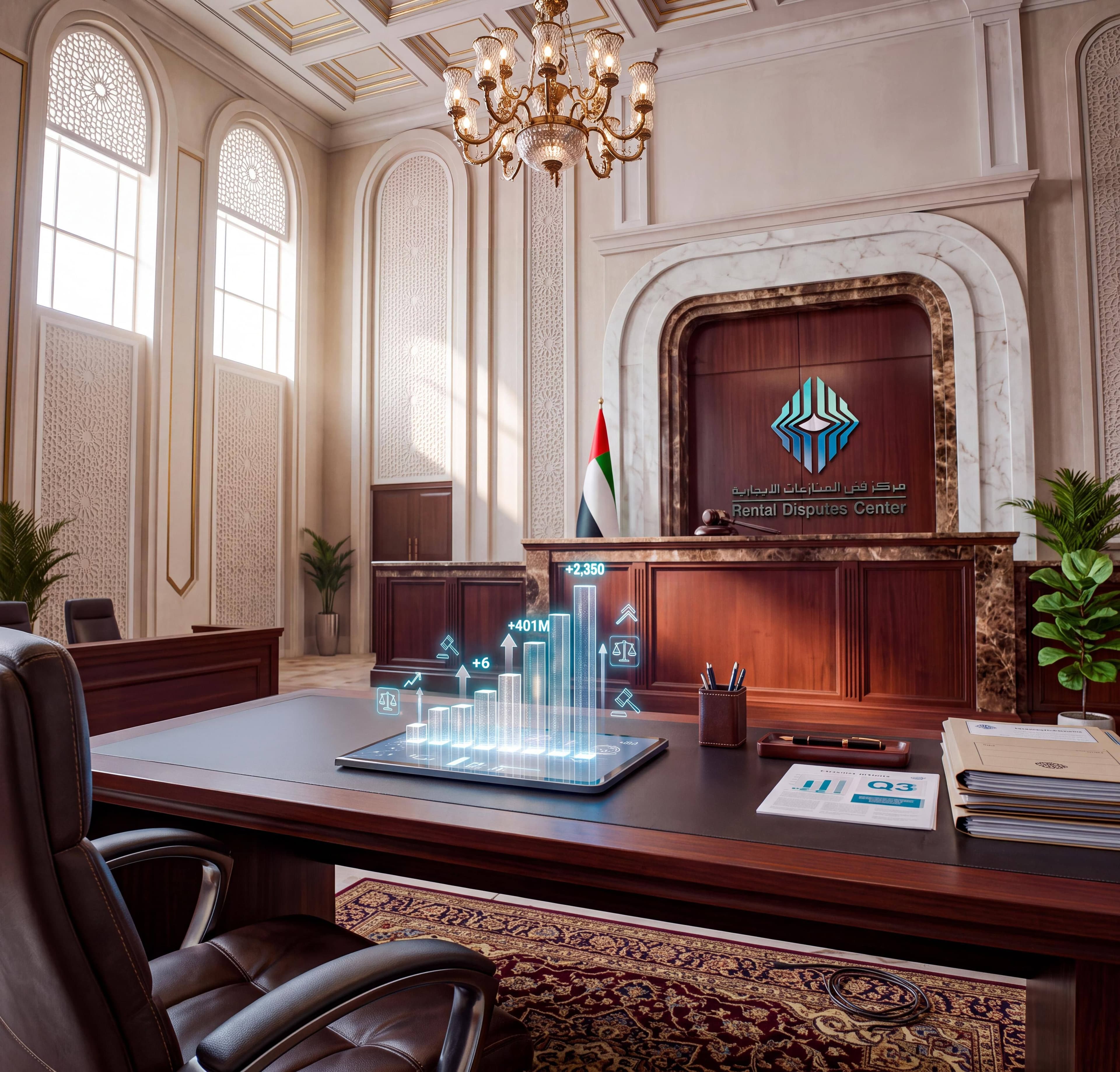 Dubai’s Rental Disputes Center recorded 2,350 amicable settlement cases worth AED401 million in the first nine months of 2026.