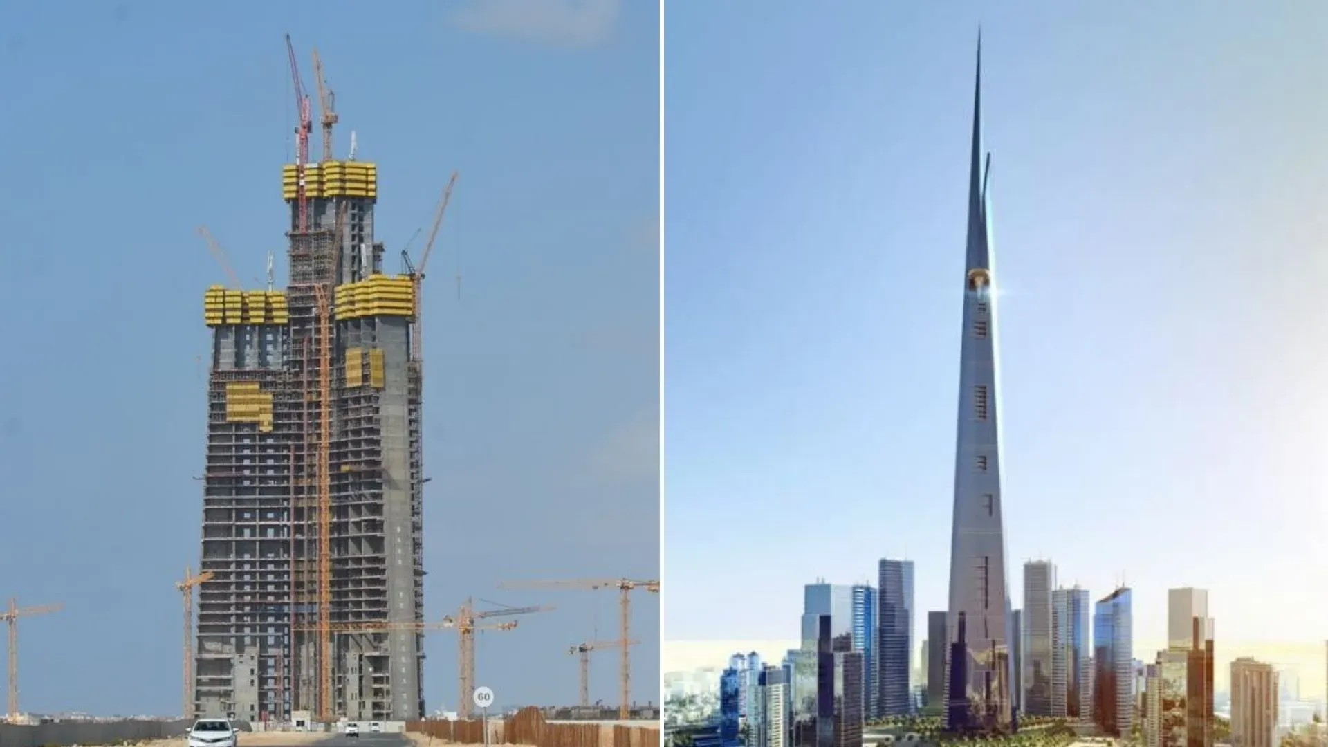 Jeddah Tower, set to be the world’s tallest building
