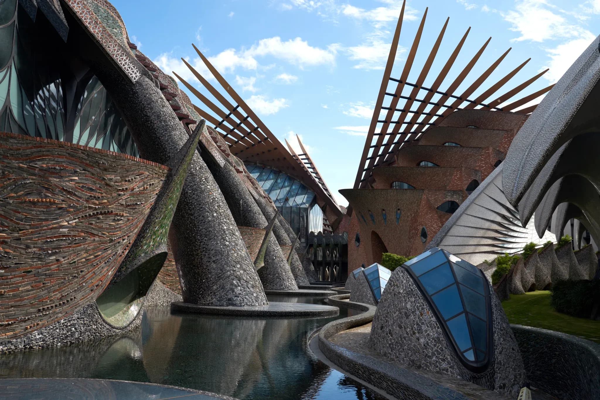 Marisfrolg Fashion Campus in Shenzhen designed by Architecture van Brandenburg