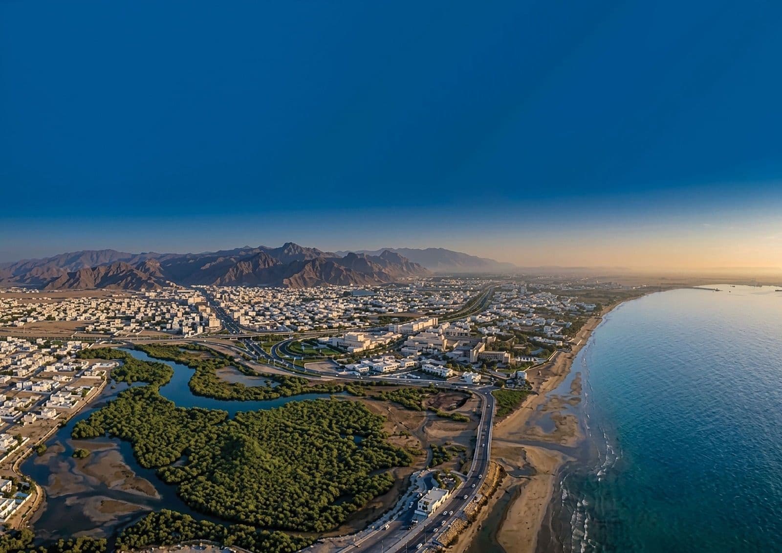 Muscat’s coastline, one of the key areas included in the Municipality’s new investment portfolio.
