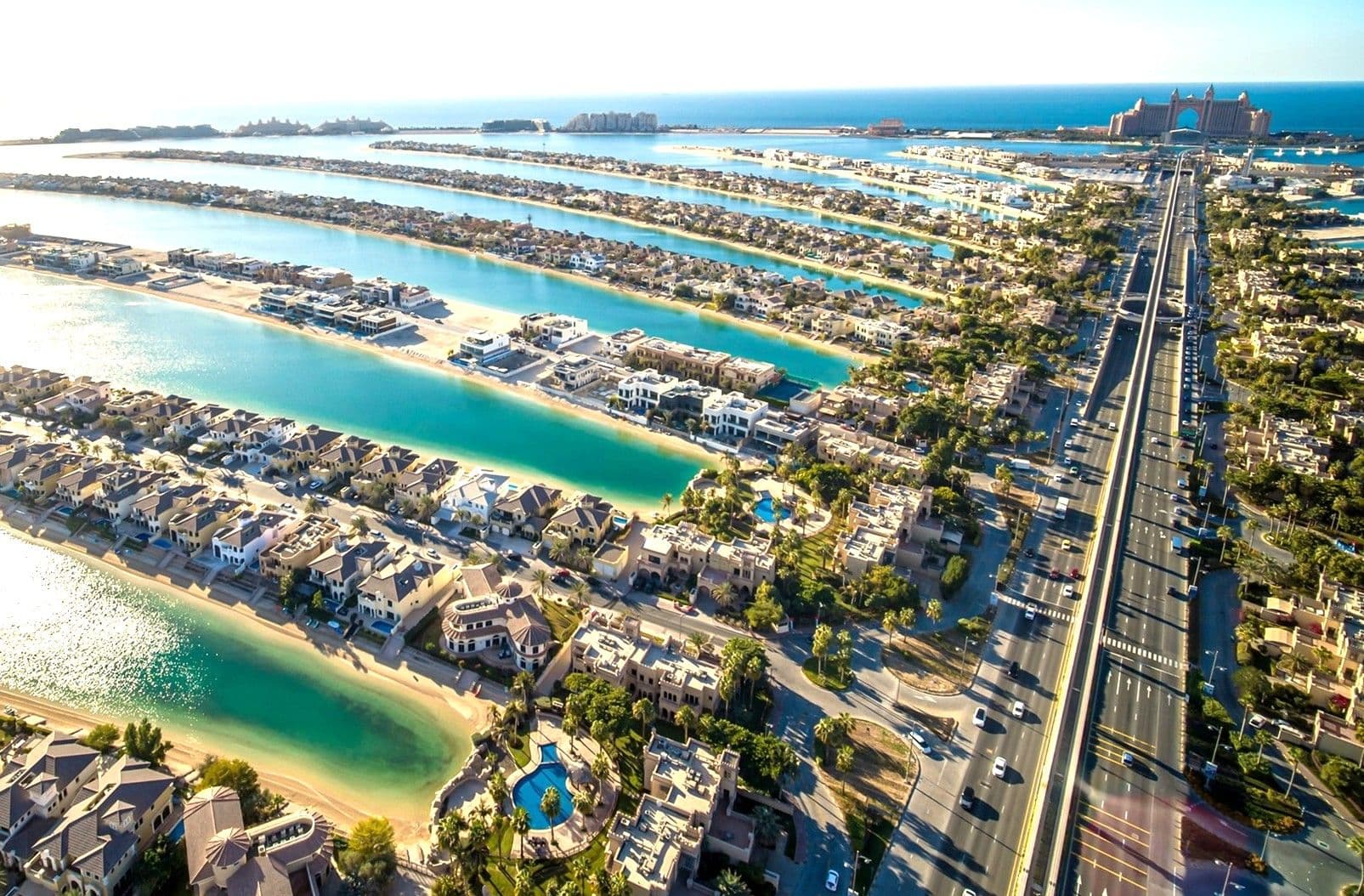 Palm Jumeirah recorded the highest number of new and renewed contracts above AED1 million across all villa communities.