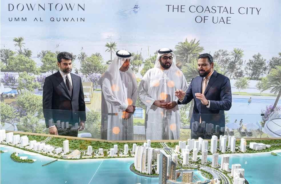 Sheikh Rashid launches Downtown UAQ.