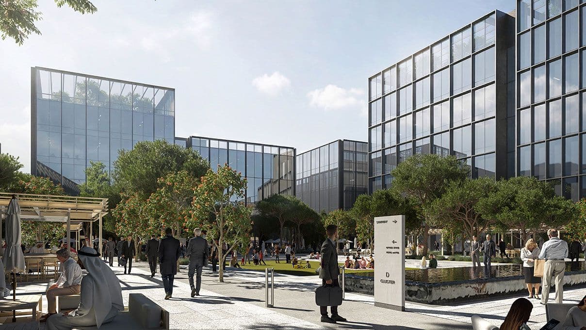 Arada Central Business District at Aljada in Sharjah.