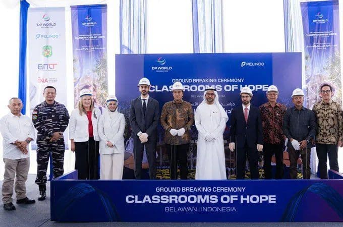 DP World Foundation breaks ground on $1.01m school in Indonesia