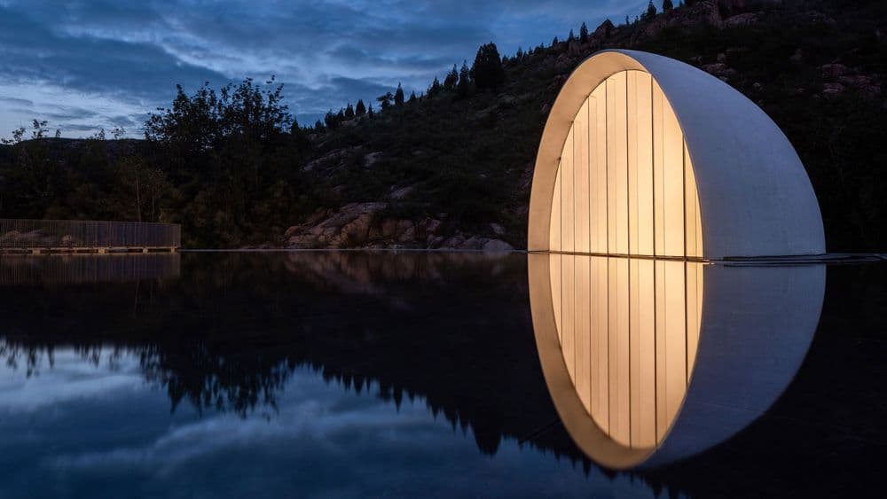 The Hometown Moon Chapel in China