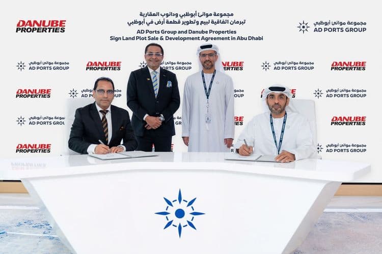 AD Ports Group Signs $228.7m Land Deal with Danube Properties at KEZAD