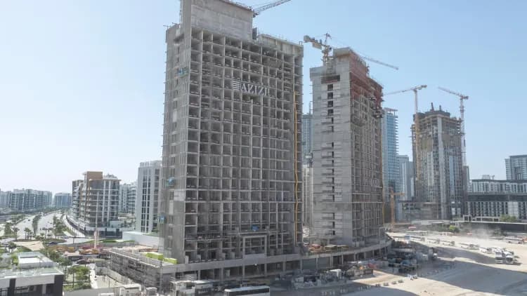 Azizi Developments’ Riviera Beachfront I Reaches 70% Construction Milestone