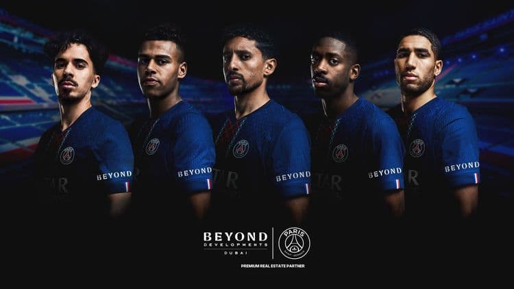 Paris Saint-Germain Names BEYOND Developments Sleeve Partner Until 2029