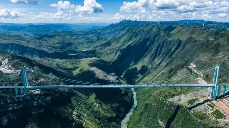 World’s Tallest Bridge Opens This September – China Huajiang Grand Canyon