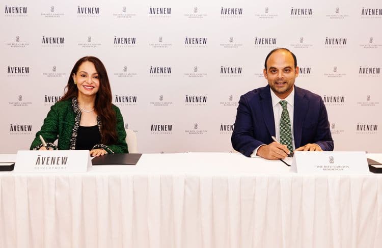 AVENEW Development and Marriott Plan The Ritz-Carlton Residences in Dubai