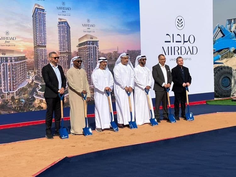 Union Properties Breaks Ground on $544m Mirdad Project in Dubai Motor City