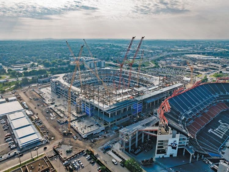 Titans Unveil $2.2B Nissan Stadium Set to Transform Nashville by 2027