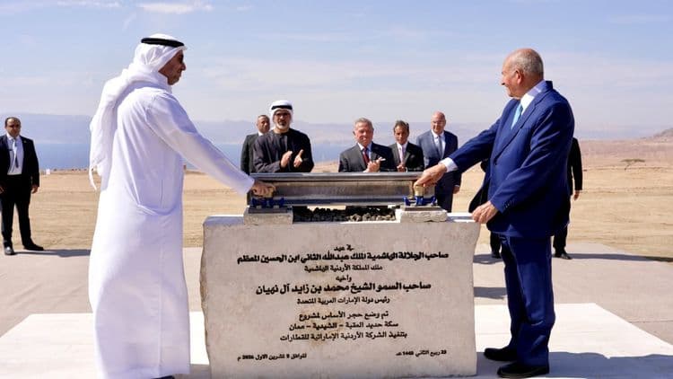 Jordan breaks ground on 360km Aqaba–Maan railway project
