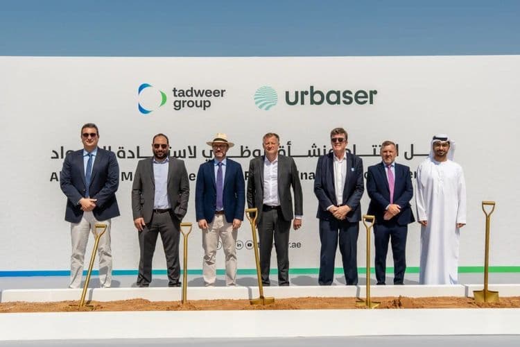 Tadweer breaks ground on 400,000-tonne Abu Dhabi recovery facility