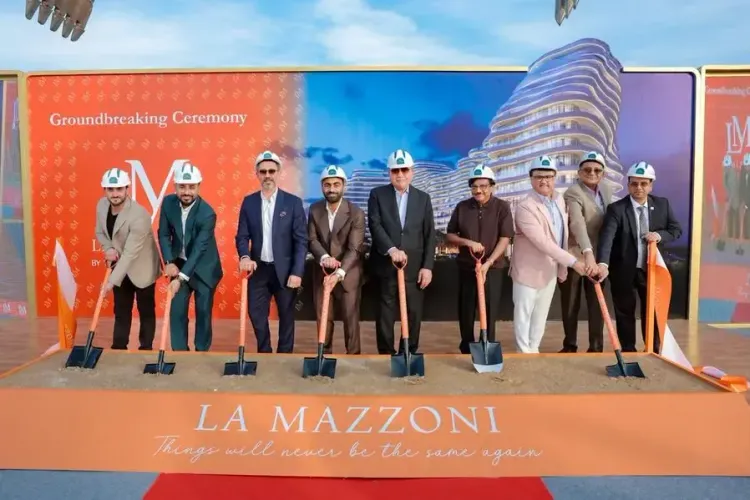 The Luxe Developers break ground on $626m La Mazzoni on Al Marjan Island