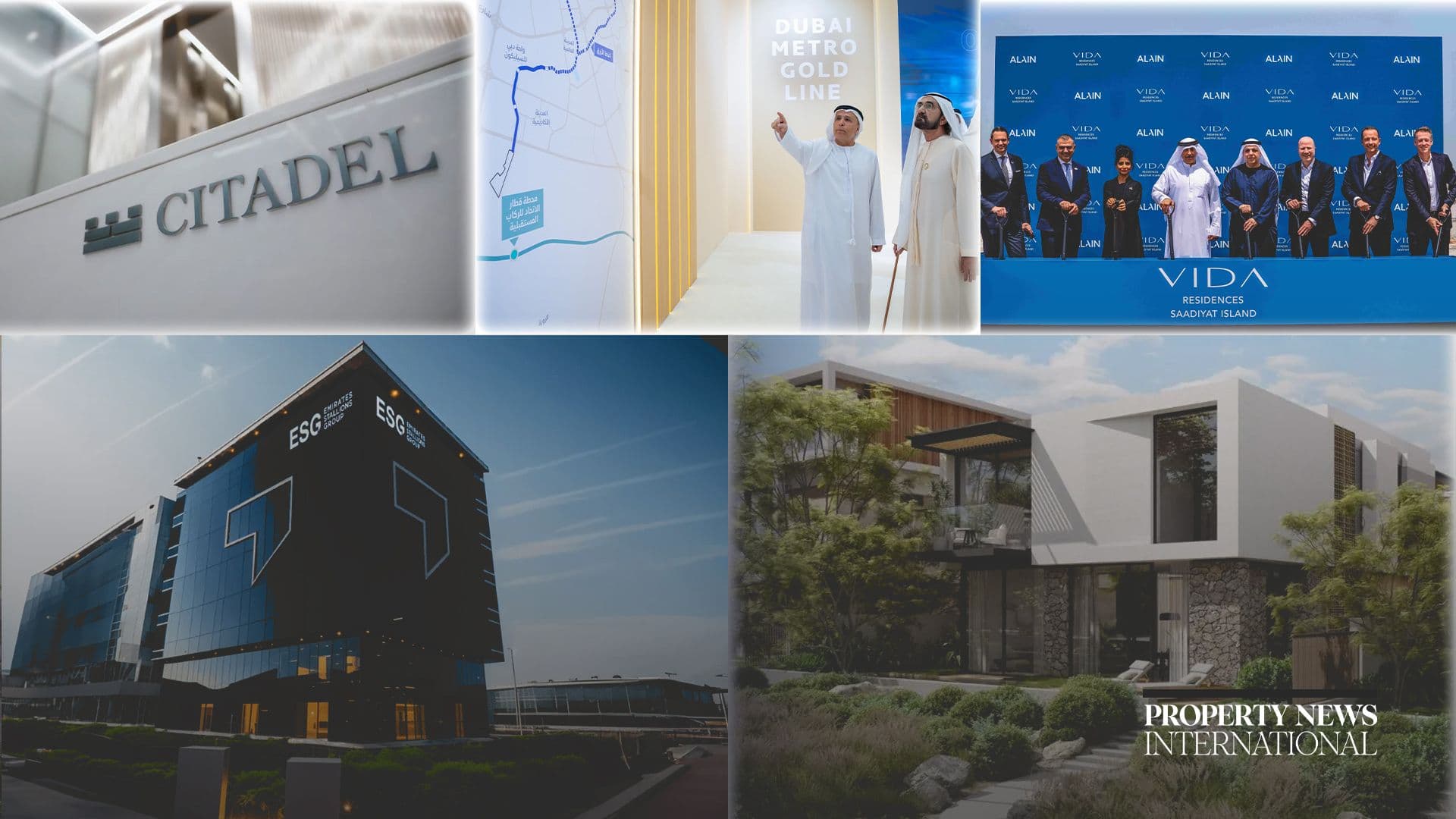 PNI Weekly - Dubai Metro Gold Line, Meraas Villas and Citadel DIFC Launch